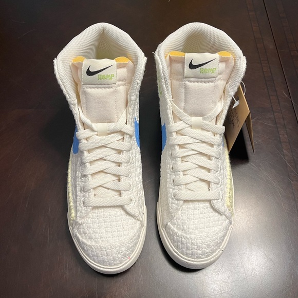 New Nike blazer Mid 77 Next Nature Hemp Sneaker Shoes - Picture 5 of 12